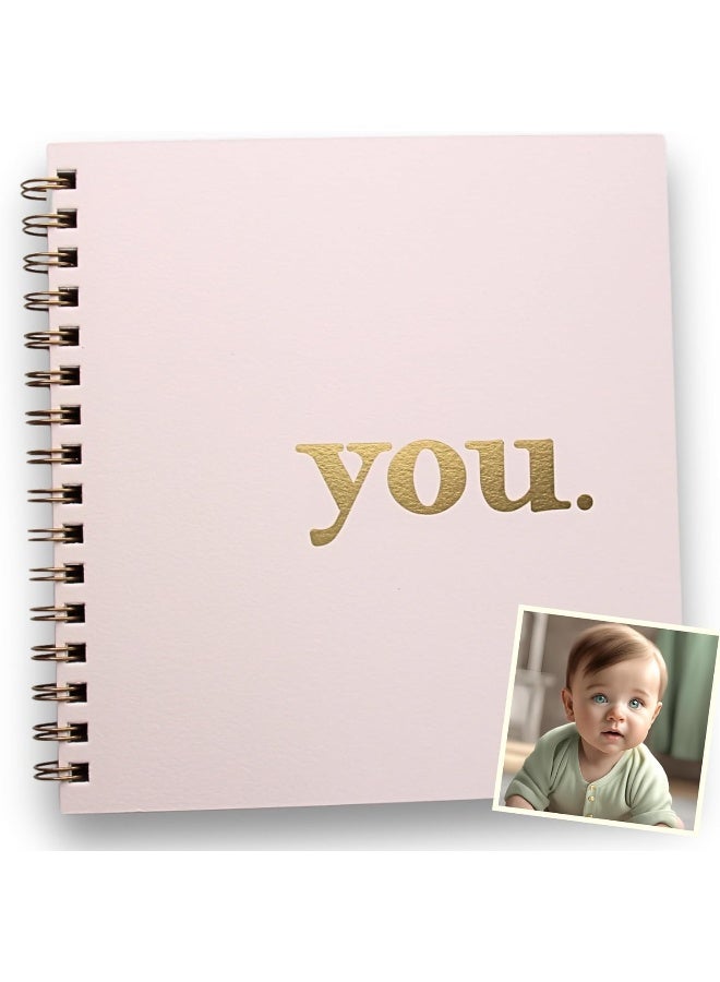 Mod La Vie Keepsake Baby Album, Baby Memory Book for Baby Milestones Book - Image 1