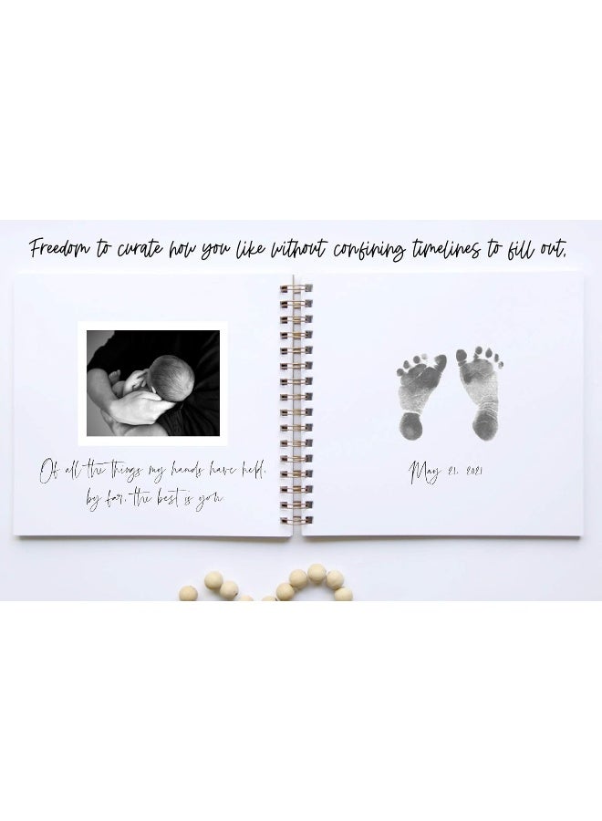 Mod La Vie Keepsake Baby Album, Baby Memory Book for Baby Milestones Book - Image 3