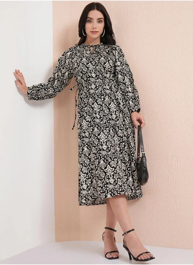 Tokyo Talkies Floral Print Dress