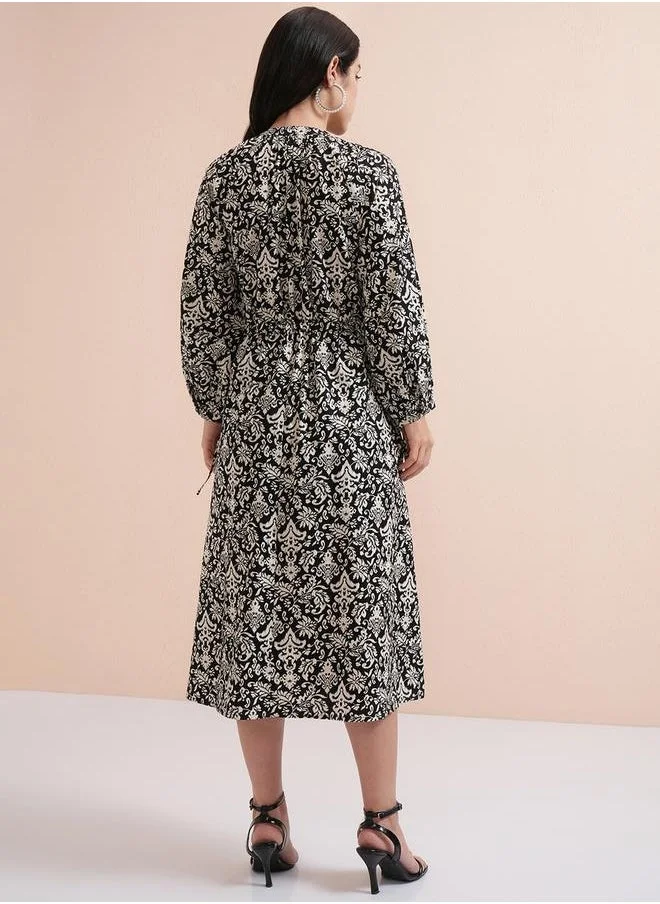 Tokyo Talkies Floral Print Dress