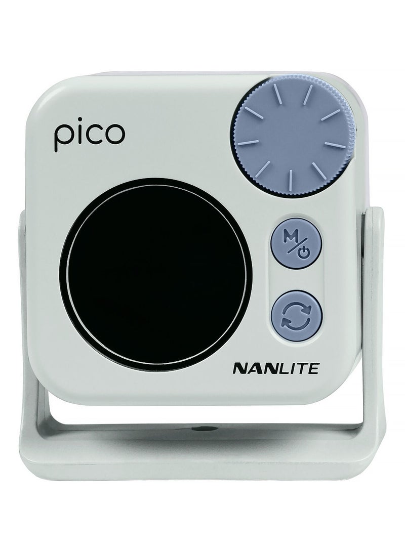 نانليت Nanlite Pico LED Mini Pocket Light (Mint Blue) - Image 2