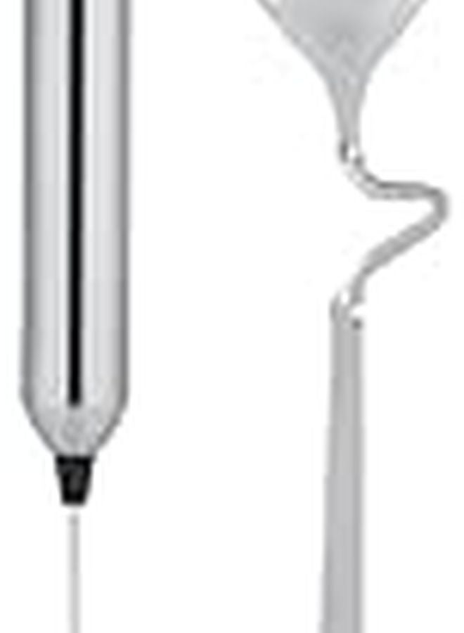 Handheld Milk Frother Stainless Steel Wand For Coffee Lattes Hot Chocolate - Image 1