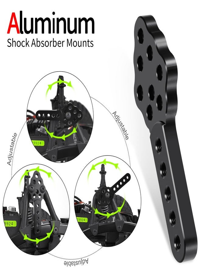 WEFEINO Aluminum Shock Mount Lift Kit Set for 1/10 Axial SCX10 II 90046 90047 RC Crawler Car Upgrades Replacement - Image 5