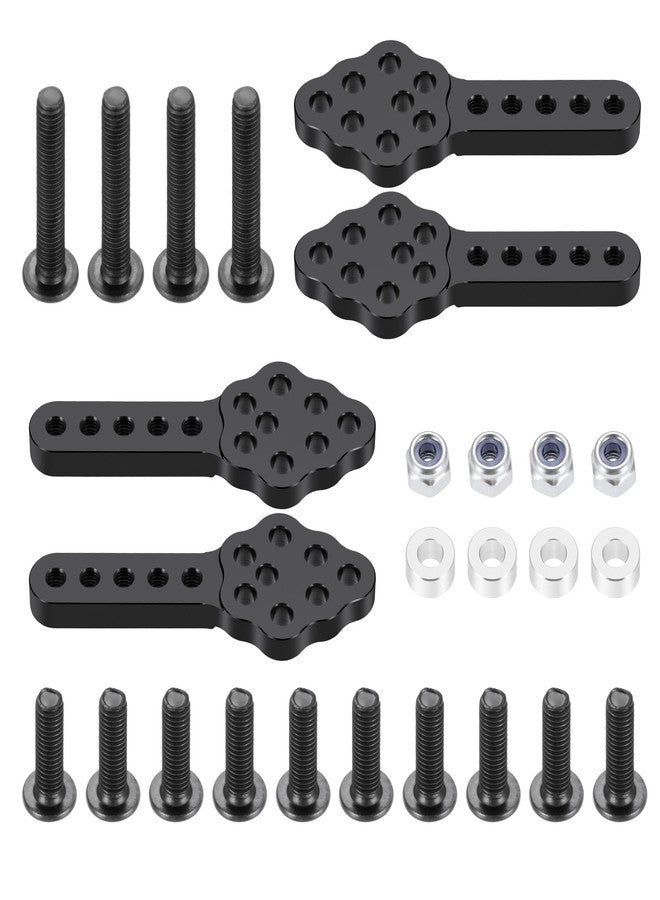 WEFEINO Aluminum Shock Mount Lift Kit Set for 1/10 Axial SCX10 II 90046 90047 RC Crawler Car Upgrades Replacement - Image 2