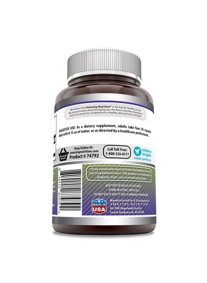 Amazing Nutrition Amazing Formulas Creatine Monohydrate Supplement | 3000 Mg per Serving | 180 Capsules | Non-GMO | Gluten-Free | Made in USA - Image 3