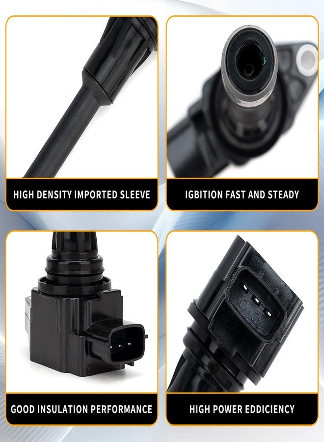 MiKaFex 4Pcs UF549 Ignition Coil Pack and 9029 Iridium Spark Plug Compatible with Nissan Altima Versa Sentra Rogue Cube QX60 NV200 2.5L 2.0L 1.8L 1.6L - Image 5