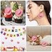 Ksheria 30 PCS Mini Cowboy Hat Plastic Miniature Western Cowgirl Hat Cute Cupcake Toppers for Party Accessories Tiny Cute Doll for Crafts Jewelry Making Decoration Pink - Image 4