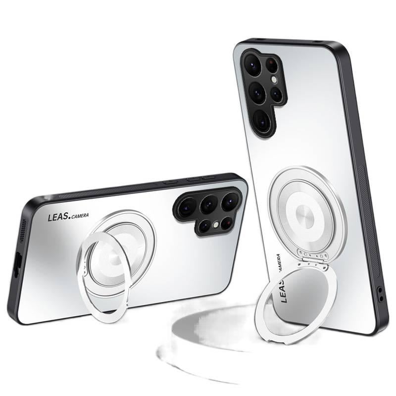 غطاء MagSafe | حامل قابل للطي | مقاوم للصدمات لـ Samsung S26 Ultra / Samsung S26 | Star Orange Acrylic | حماية من السقوط - Image 3