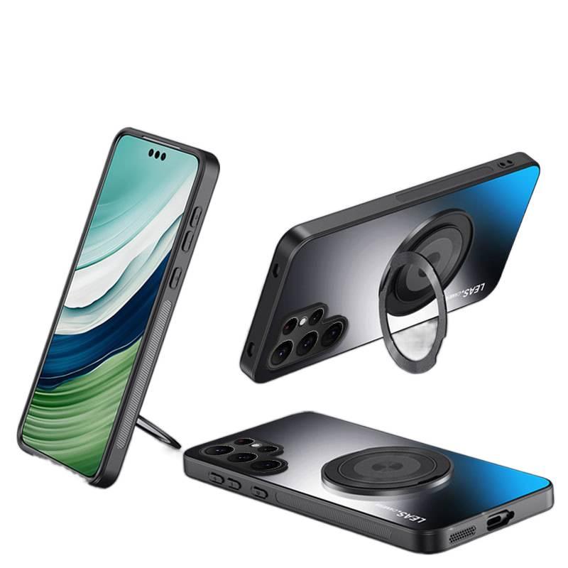 غطاء MagSafe | حامل قابل للطي | مقاوم للصدمات لـ Samsung S26 Ultra / Samsung S26 | Star Orange Acrylic | حماية من السقوط - Image 1