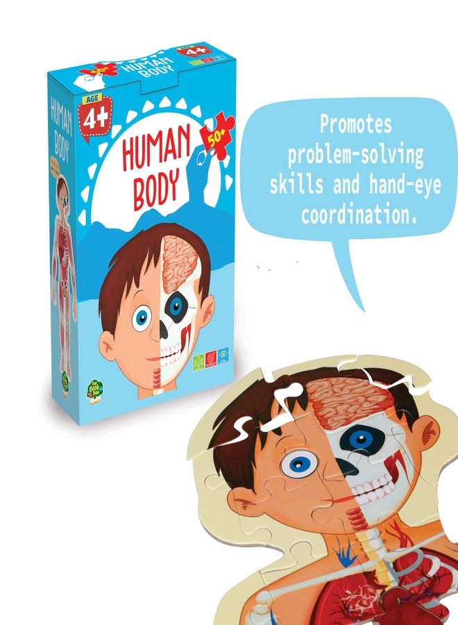 The Book Tree Human Body Puzzle for Kids, 50+ Pieces, Detailed Illustrations, Learning Experience by Majestic Book Club - Image 5