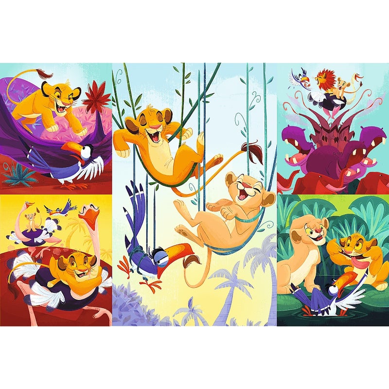 Trefl - Disney Lion King Courageous King Puzzle 100 Pieces - 16478 - Image 2