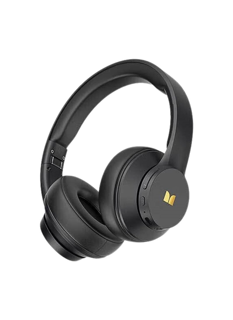 Monster - Mission100,Wireless Earbuds with AI Noise Cancellation - 40mm Drivers, 40hr Battery, Multi-Device Connectivity - Image 1