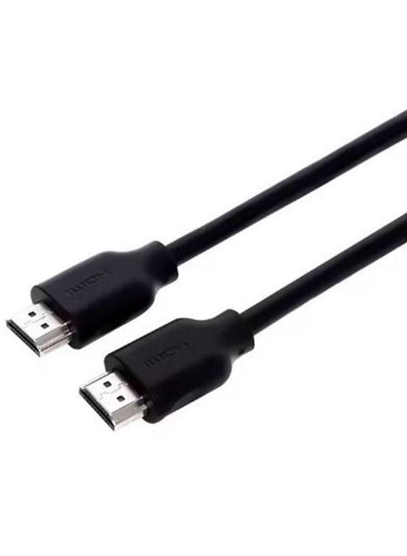 Filly HDMI Cable 4K 1M HDMI 2.0 18Gbps High-Speed 4K@60Hz HDMI to HDMI Video Wire Ultra HD 3D 4K HDMI Cord Compatible with MacBook Pro UHD TV Nintendo Switch Xbox PlayStation PS5/4 PC Laptop -1M Black - Image 1