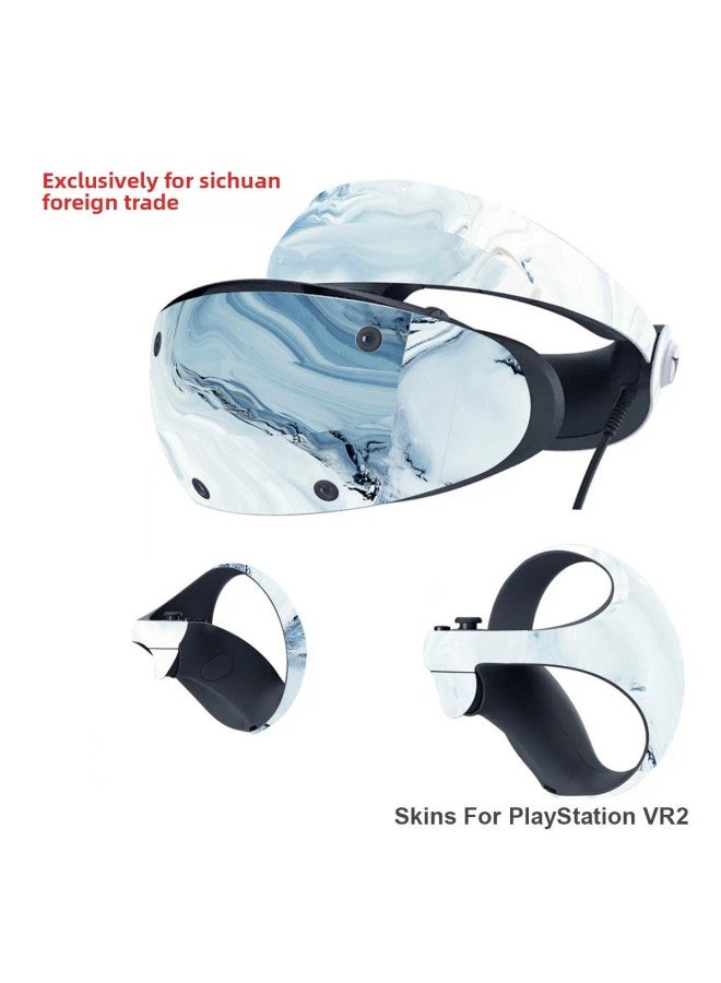 General Applicable To PlayStation VR2 Game Console All-inclusive Protective Film PS VR2 Integrated Smart Glasses Stickers-Color:CMS-VR2-018-QQ  - Image 2