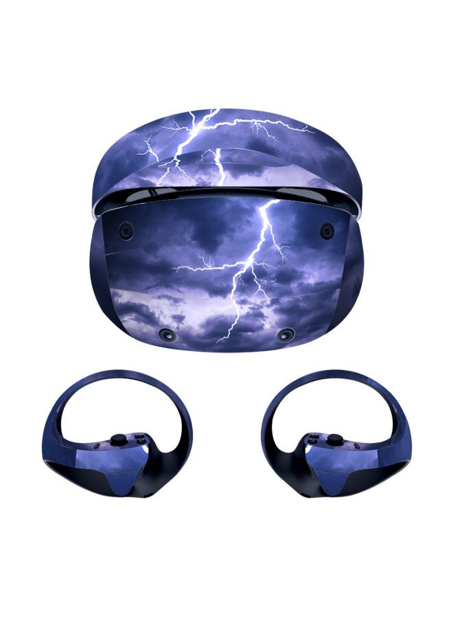 General Applicable To PlayStation VR2 Game Console All-inclusive Protective Film PS VR2 Integrated Smart Glasses Stickers-Color:CMS-VR2-018-QQ  - Image 1