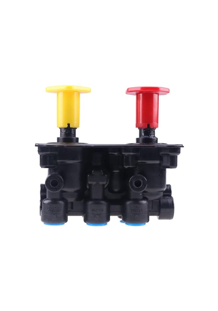 WQSING MV3 Mounting 1420 UNC2B 4x Dash Air Brake Control Valve 800519 065186 107433 Compatible with Freightliner Kenworth Peterbilt Volvo Western Star Ford Bendix Truck Trailer Parking Module - Image 3