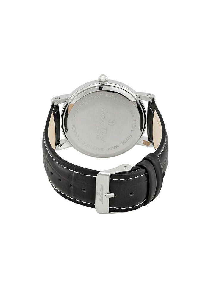 Mathey-Tissot City Metal Analog Black Dial Men's Watch Strap HB611251AN  - Image 3