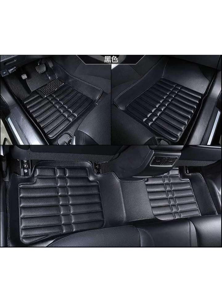 5D Car Floor Mats for Chevrolet Captiva - 3-Piece Set, Custom Fit, Durable Leather - Image 5