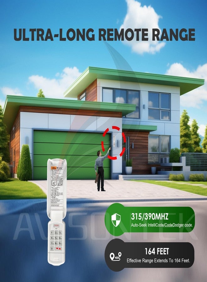 Avisontek 1 for OKP-BX Overhead Door Garage Door Opener Keypad 3-Year-Warranty - Image 5