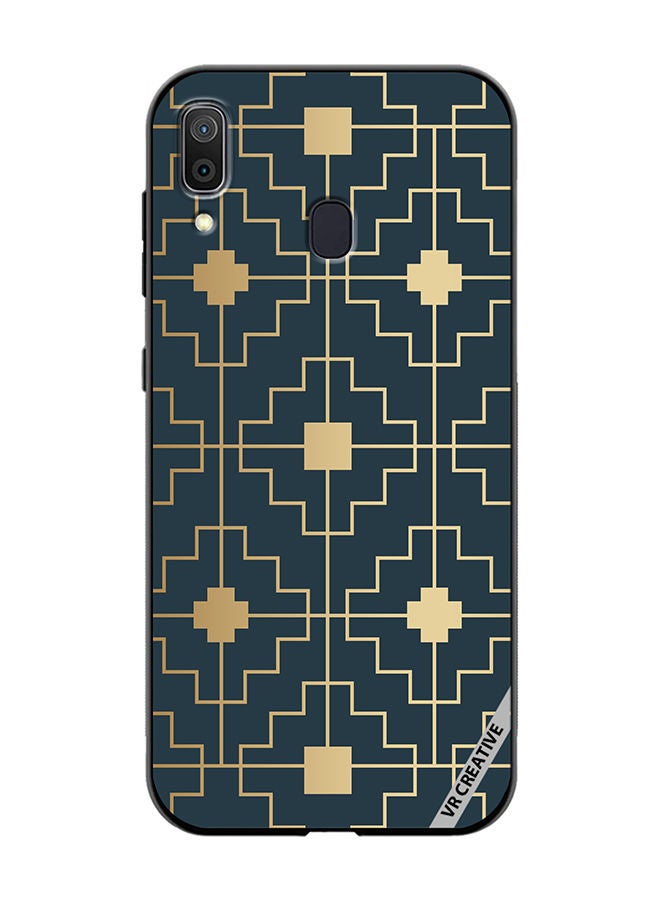 VR CREATIVE Protective Case Cover For Samsung Galaxy A30 Asian Icon Design Multicolour - Image 1