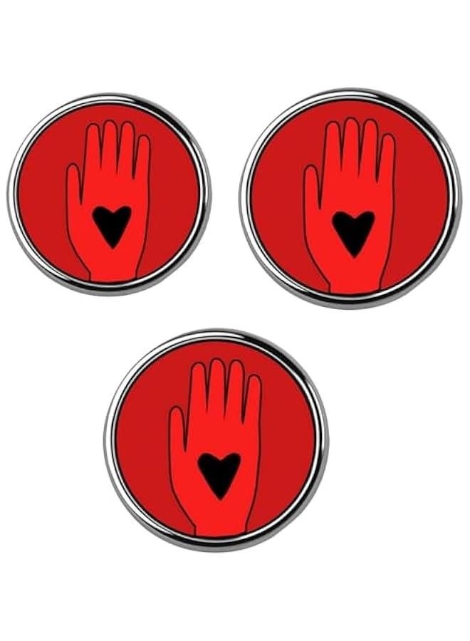 Generic Ceasefire Pin, Unique Ceasefire Enamel Pin, Round Ceasefire Lapel Pin, Pray For Peace Round on Badge Pin, Lapel Pin Hat Shirt Pin Tie Tack Pinback, Praying For Peace - Image 1