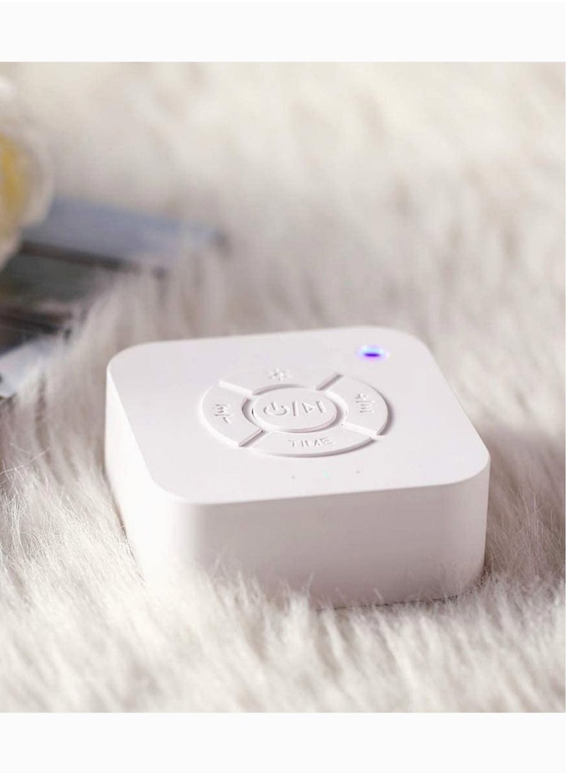 SYOSI - White Noise Sound Machine, High Fidelity 9 Natural and Soothing Sounds Machine, Sleep Sound Machine, Portable Sleep Sound Therapy Machine with Baby Soothing Night Light for Home, Baby, Travel - Image 1