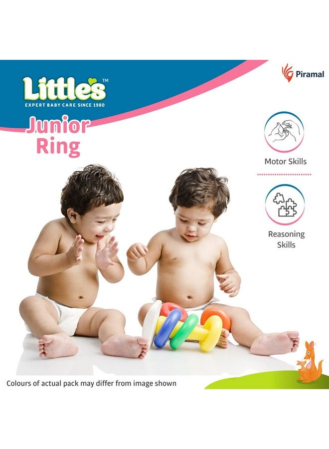 Little's Plastic Junior Ring (Multicolour) (6 Pieces)  - Image 4