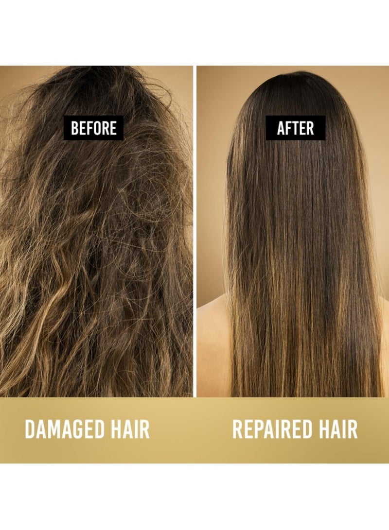 Pantene Advanced Hairfall Solution, Total Damage Care Shampoo, Pack of 1, 650ML, Gold - Image 4