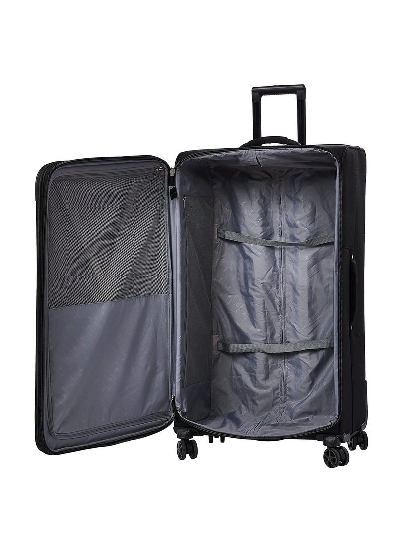 pierre cardin - XL Size Softside Luggage Set of 3 Ultra Light Weight 4 Wheels TSA Approved - Image 1