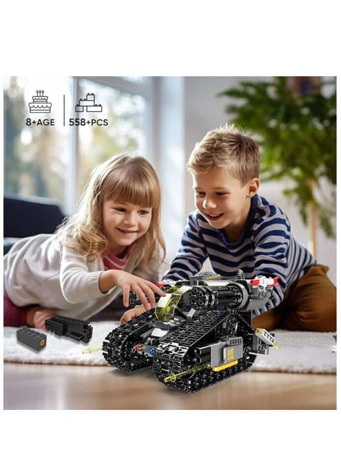 mould king 15083 Technology Armored Vehicle Building Blocks Kit,  Collectable Robot Toy for Boys & Girls, Educational Remote Control 3 in 1 STEM Robot Building Block,  - Image 4
