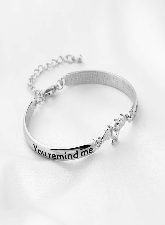 SEIRAA Lyrics Inspired Bracelets Gift for Movie Fans Musical Lover Gift You Remind Me of the Babe Bracelet (Bracelet) - Image 3