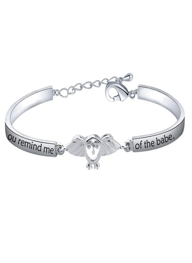 SEIRAA Lyrics Inspired Bracelets Gift for Movie Fans Musical Lover Gift You Remind Me of the Babe Bracelet (Bracelet) - Image 1