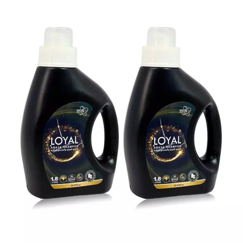 Loyal Enzyme Action Abaya Shampoo With Longlasting Fragrance- 2X1.8Ltr