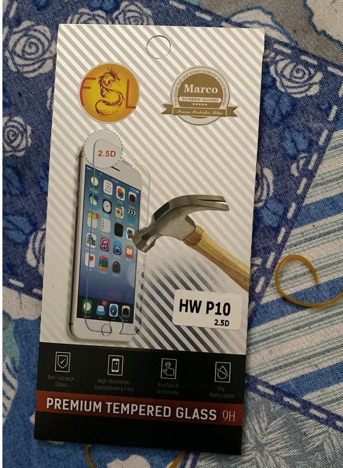 ماركو واقي شاشة زجاجي مقوى 2.5D لهاتف هواوي - P10 - Image 2
