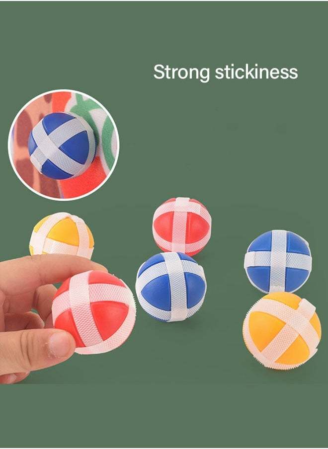 GROIC - Growth Chart Height Ruler Toys, Kids Height Stickers Toys, Dartboard Target Ball Game Funny Sticky Ball Target Toy Height Measure Fidget Toys - Child Interactive Toys Educational Toys for Boys Girls - Image 1