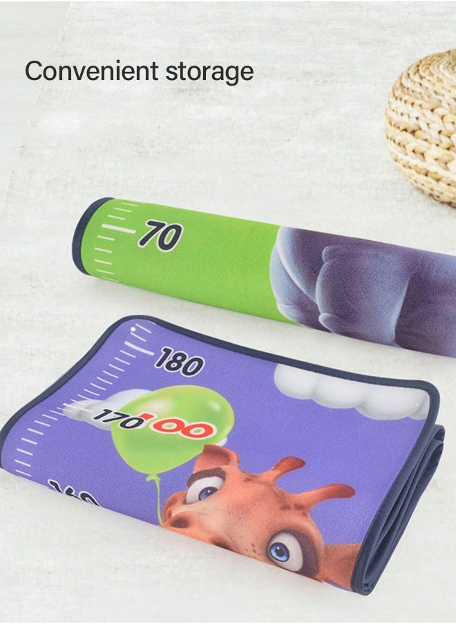 GROIC - Growth Chart Height Ruler Toys, Kids Height Stickers Toys, Dartboard Target Ball Game Funny Sticky Ball Target Toy Height Measure Fidget Toys - Child Interactive Toys Educational Toys for Boys Girls - Image 1