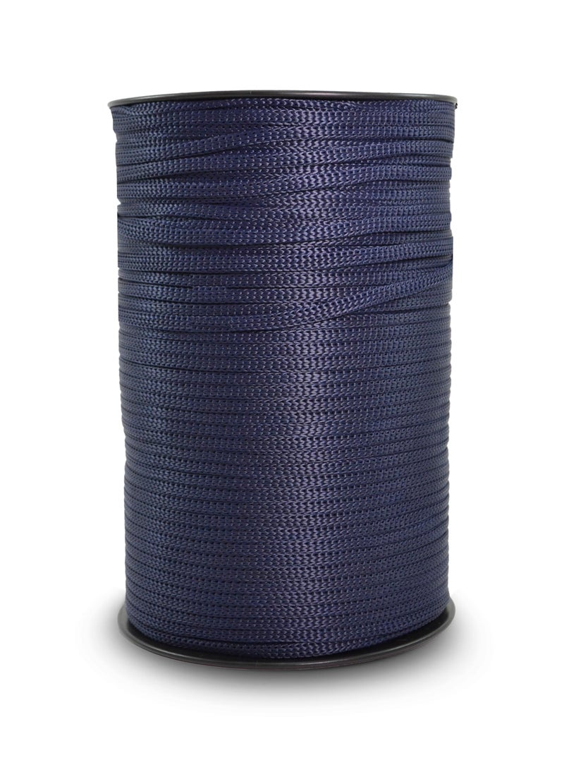 CÃRCULO Circulo - Nautico Yarn, Premium Waterproof Cord 5mm 100% Polypropylene, 227 yds, 17.6 oz, Chunky, Special for Bag - Crochet, MacramÃ© - Color 2856 - Navy Blue - Image 2