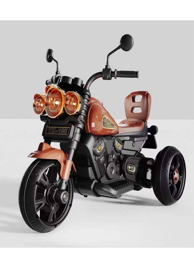 إيه تي إم Kids electric electric دراجة نارية دراجة نارية مع الأضواء والموسيقى-51 × 93 × 68 سم - Image 1