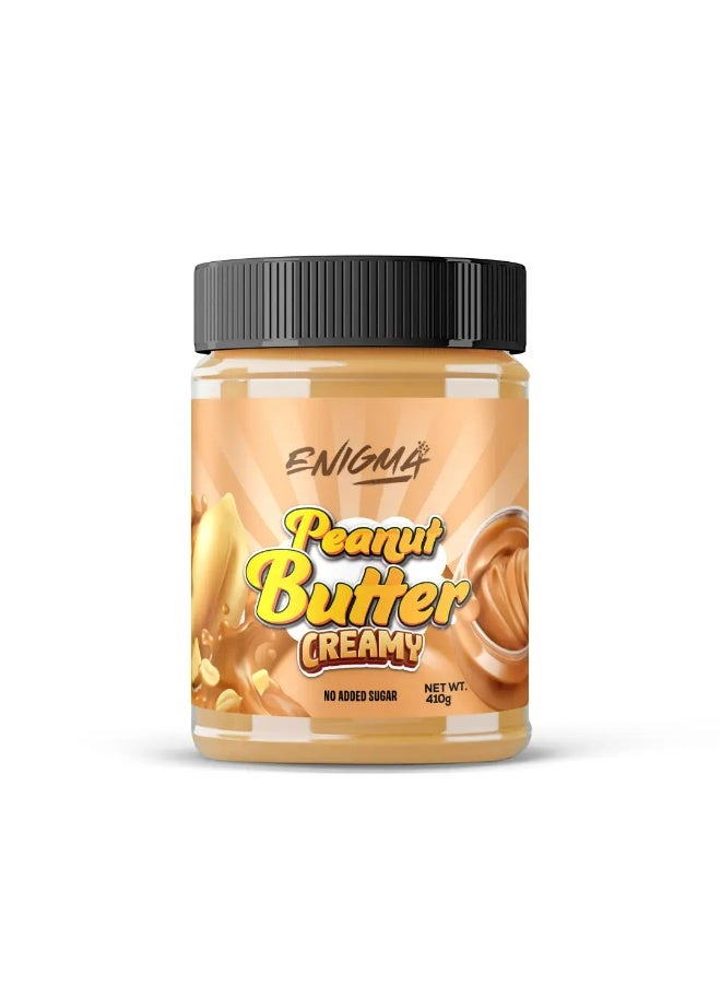 Enigma Creamy & Delicious Protein Peanut Butter (No added sugar) 410g - Image 1