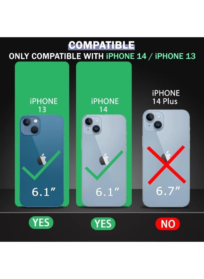 MagSafe Clear Case Compatible with iPhone 13 - 14 with Fast Charging - Image 2