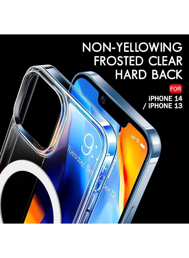 MagSafe Clear Case Compatible with iPhone 13 - 14 with Fast Charging - Image 3