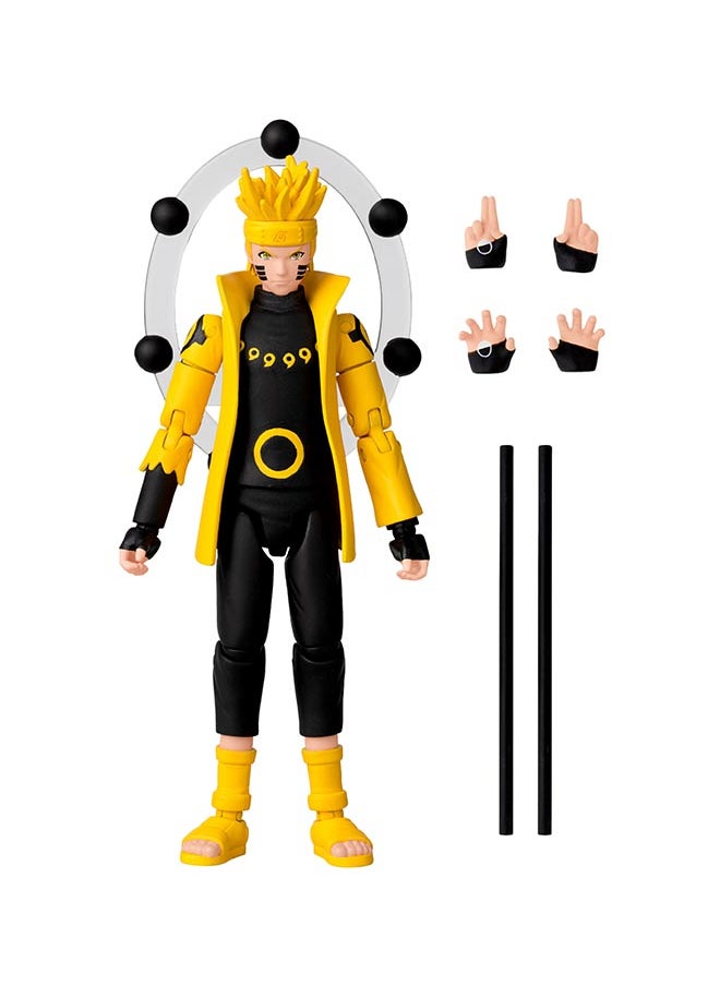 Bandai Anime Heroes Naruto Uzumaki Naruto Sage Of Six Paths Mode 6.5Inch  - Image 4