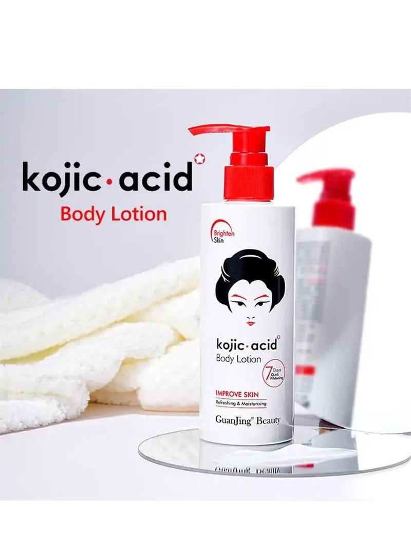 Kojic Catastrophic Kojic Acid Body Lotion 230g Refreshing Melanin Remover Moisturizing & Skin Improvement Body Lotion - Image 1
