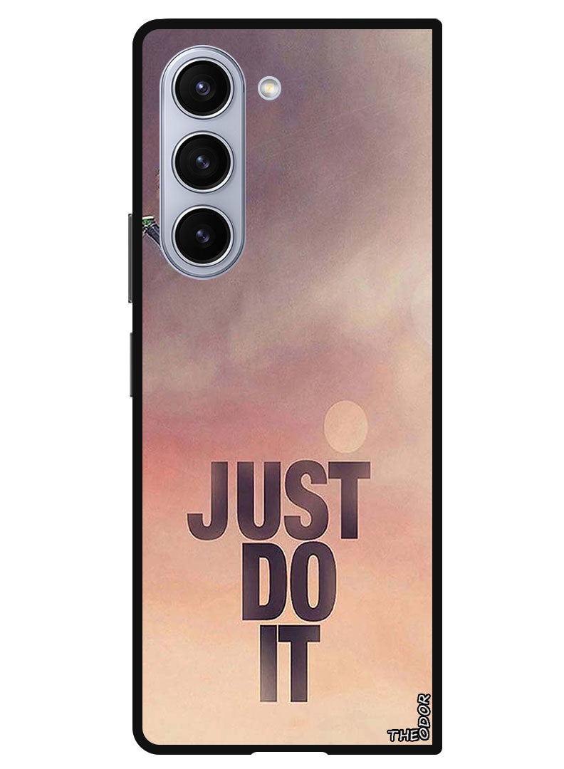 Theodor Protective Case Anti Scratch Shock Proof Bumper Cover For Samsung Galaxy Z Fold 6 Just Do It1 - Image 1