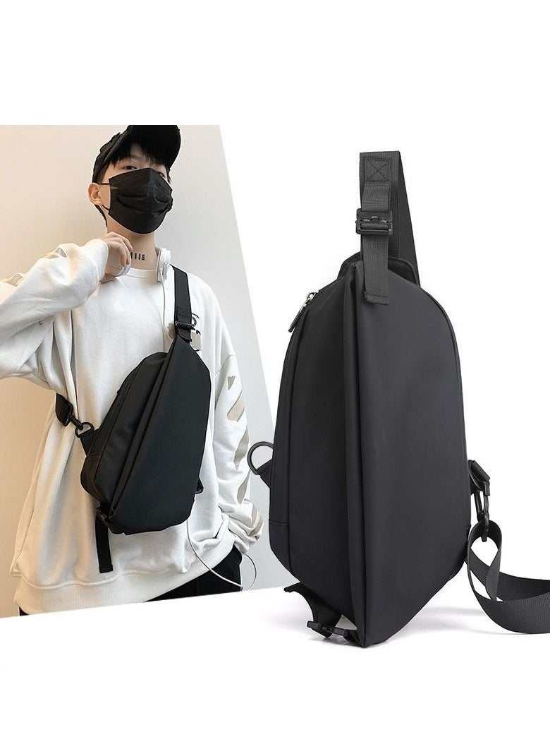 M MIAOYAN - M MIAOYAN Trendy Men's Chest Bag Fashion Casual Shoulder Bag Multifunctional Waterproof Messenger Bag - Image 1