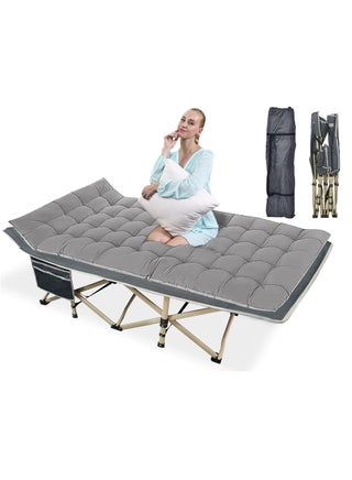XiuWoo Portable Camping Cot, Sleeping Cot for Adult, 190*71cm