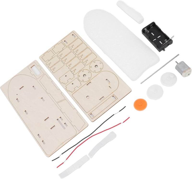 Rengue DIY Model Ship Kit, Set for Skill Development, Great for Preschoolers DIY Model Ship Kit, Composite Wood, 3D Construction Nan Children's Toys - Image 4