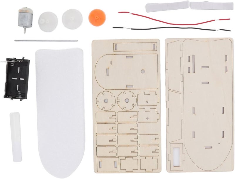 Rengue DIY Model Ship Kit, Set for Skill Development, Great for Preschoolers DIY Model Ship Kit, Composite Wood, 3D Construction Nan Children's Toys - Image 5