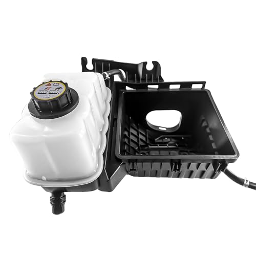 LOSTAR Engine Coolant Overflow Recovery Reservoir Tank with Cap Compatible with 2007-2008 Ford Expedition & Lincoln Navigator Replaces 603-339, 7L1Z8A080A - Image 1