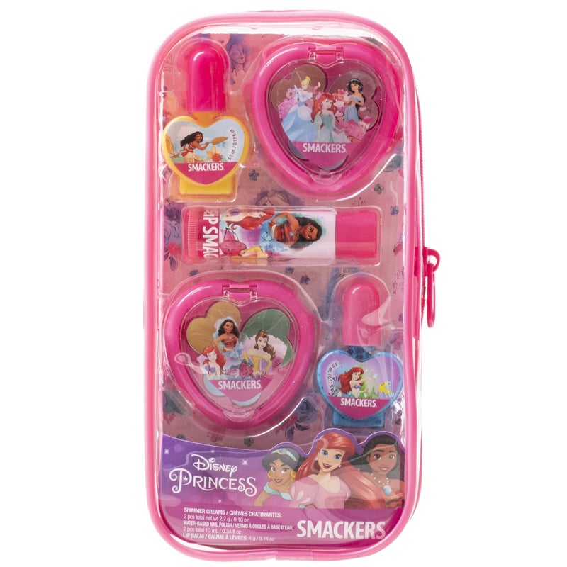 Lip Smacker Disney Princess Pouch Makeup Set And Bag For Girls - Image 1